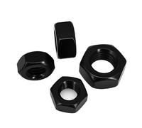 Écrous Hexagonaux Filetés En Acier Inoxydable 304 Noir, 2 À Pièces, Écrou De Blocage M2 .5 M3 M4 M5 M6 M8 M10 M14(M2 (150PCS))