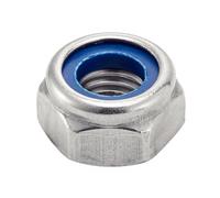 Écrou hexagonal frein indésserrable avec bague nylon inox A2 DIN 985 M18 boîte de 50 ACTON 6260218