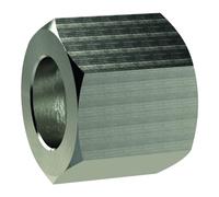 Écrous hexagonaux G 1/4 pour douille LW 9 SW 17 laiton 25 bars, tampon de fonctionnement. Charge maximale : 150°C