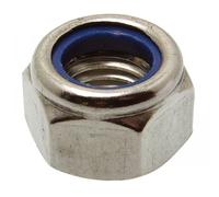 Écrous hexagonaux indesserables avec bague nylon Inox A2 - ACTON - 62602