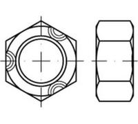 Écrous hexagonaux ISO 7042 A 4 M 30 DIN 934 A 4 070429400300000 (10 pièces)