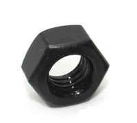 Écrous hexagonaux métriques en acier au carbone oxydé noir, 1 à 50 pièces, M2, M2.5, M3, M4, M5, M6, M8, M10, M12, M14, M16, M18, M20, M22, M24, M27, M30, M33, M36(M20 (1pc))