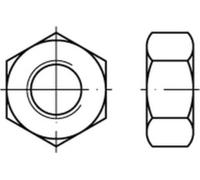Écrous hexagonaux Reyher DIN 934 6 AU M 42 x 1,5 009343050420150 (5 pièces)