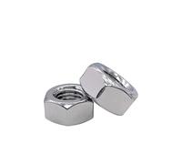 Écrous hexagonaux Tailles multiples de fil main gauche d'écrous sortilège l'acier inoxydable DIN934 SS304(M12)