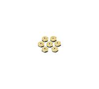 TOOLCRAFT 216364 Écrou hexagonal M2 DIN 934 laiton 20 pc(s)