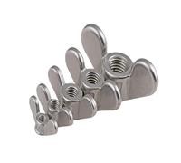 Écrous papillon à serrage manuel, Écrous À Oreilles En Acier Inoxydable A2 M4-M20 1/3/5 Pièces(3pcs-M20)