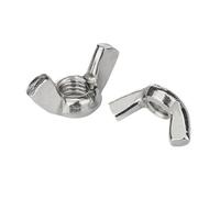 Écrous papillon à serrage manuel Écrous à oreilles en acier inoxydable M3-M12, plusieurs tailles, paquet de 67(M12-2pcs)