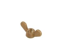 Écrous papillon Écrous à oreilles, Écrou papillon DIN315 en laiton et acier inoxydable 304 M4-M20, lot de 24(Brass,M16 (1Pcs))