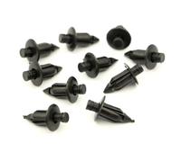 Écrous Pare-Brise pour Rivet Carénage Corps Garniture Panneau Fixation Vis Goupille Poussoir Clips Écrou Universel Kit visserie Moto(6MM)