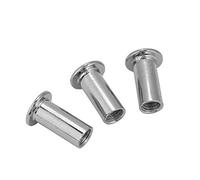 Écrous Plats Hexagonaux M6 M8 en Fer é à Six Pans Creux pour Montage Mécanique (M8*15 30PCS)