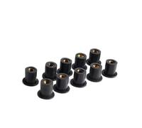 Écrous Puits En Caoutchouc M4/M5/M6 Accessoires Carénage Pare-brise Pour Moto Boulon(M4)