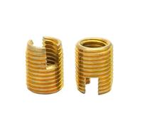Écrous réducteurs à manchon, Écrous de conversion fendus, lot 2/5/10 pièces, M2-M16, multicolores(Galvanized,M6xM10x14mm (5pcs))