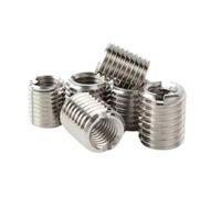 Écrous réducteurs à manchon, Écrous filetés en acier inoxydable M4-M10, plusieurs tailles, lot de 5(Length 6mm,M4 M10 x6mm)
