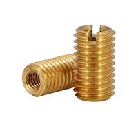 Écrous réducteurs à manchon, Manchons filetés en laiton, écrous réducteurs, paquet de M2 à M16(M2 x M4 x 5 (5pcs))