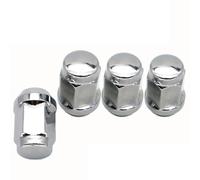 Écrous Roue Compatible avec Ford pour Freestar pour Five Hundred 2005-2006 4X Écrous de roue en acier pour voiture 1/2" -20 Boulons coniques à 60 degrés 32 mm SW19