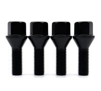 Écrous Vis De Roue Compatible Avec BMW Pour X1 2009-2015 Pour Z1 1988 1989 1990 1991 4 Pièces Boulons Roue Pneu Voiture Écrous Cosses Accessoires Pièces