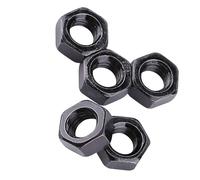 Écrous zenithaur M2 HEX LOCK, paquet de 100, noix d'insertion en nylon auto-verrouillables pour une fixation sécurisée dans les machines. Ce sont des écrous hexagonaux en acier en (M4)