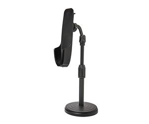 ECS WordUp Support télescopique compatible avec les microphones Nuance PowerMic 4 & Philips SpeechMike SMP4000, SMP4010, LFH3200, LFH3210, LFH3500, LFH3510, SMP3700, SMP3710, SMP3800 Sans déclencheur