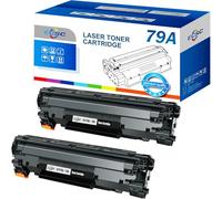 ECSC Compatible Toner Cartouche Remplacement pour HP Laserjet Pro M12, M12a, M12w, MFP M26a, MFP M26nw CF279A (Noir, 2-Pack)