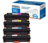 ECSC Compatible Toner Cartouche Remplacement pour HP LBP-7200Cdn LBP-7210Cdn LBP-7660Cdn LBP-7680Cx MF-724Cdw MF-728Cdw MF-729Cx MF-8330Cdn CC531A CC532A CC533A CRG 718 (BK/C/Y/M, 4-Pack)