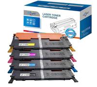 ECSC Compatible Toner Cartouche Remplacement Pour Samsung CLP-310 CLP-310N CLP-315 CLP-315W CLX-3170FN CLX-3175 CLX-3175FN CLX-3175FW CLX-3175N CLT-P4092S (Schwarz/Cyan/Magenta/Gelb, 4-Pack)