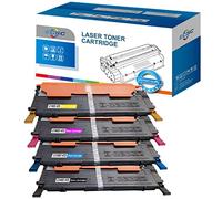 ECSC Compatible Toner Cartouche Remplacement pour Samsung CLP-320 CLP-320N CLP-325 CLP-325W CLX-3180 CLX-3180FW CLX-3185 CLX-3185FN CLX-3185FW CLX-3185N CLX-3185W CLT-4072S (B/C/M/Y, 4-Pack)