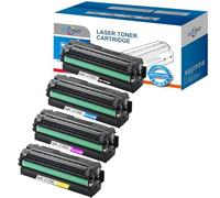 ECSC Compatible Toner Cartouche Remplacement Pour Samsung CLP-680DW CLP-680ND CLX-6260FR CLX-6260FW CLX-6260ND CLT-506L (B/C/M/Y, 4-Pack)