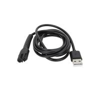 ECSiNG 1 câble de charge USB de rechange 1,5 m compatible avec Wahl Finale 8164 Vanish 8173 Clipper 8591 8148