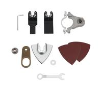 ECSiNG 1 Ensemble de Convertisseur de Meuleuse d'angle Outil Oscillant Multifonctionnel Accessoires pour Meuleuse d'angle #100mm Ponçage de Mur en Bois Meulage Polissage