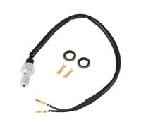 ECSiNG 1 ensemble d'interrupteurs de feu de frein hydraulique à 2 broches M10 x 1,00 - Remplace OEM HNSW9813 pour motos