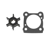 ECSiNG 1 Jeu de Turbine de Pompe à Eau 6G1-44352-00 18-3066 Compatible avec Yamaha 6 CV 1986-2000 8 CV 1984-2009 40 X 17,9 X 11,9 Mm