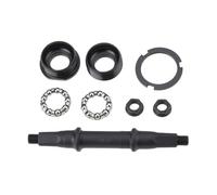 ECSiNG 1 Kit de Boîtier de Pédalier Et Axes 3S (14,5 Cm) pour La Plupart des Vélos Standards Compatible avec Les Plateaux de 68 X 110 Mm à 68 X 132 Mm