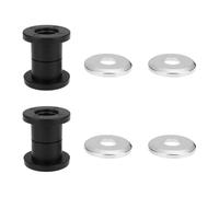 ECSiNG 1 kit de rondelle de bague de rehausseur de guidon compatible avec Har-Ley Softail Dyna FXR 1973-2017
