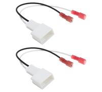 ECSiNG 1 paire d'adaptateurs de haut-parleur de voiture compatibles avec Toyota Compatible avec Lexus Compatible avec Subaru