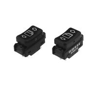 ECSiNG 1 paire de commutateurs de lève-vitre électriques à 5 broches compatibles avec Mercedes-Benz A1248204610, A1248204510 avant gauche et droite