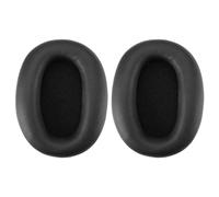 ECSiNG 1 Paire de Coussinets de Rechange compatibles avec Sony WH-1000XM2 MDR-1000X Casque protéiné en Mousse de Cuir pour écouteurs Noir