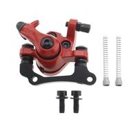 ECSiNG 1 Pièce de Frein à Disque Hydraulique pour Scooter électrique Côté Droit en Alliage D'aluminium Pièce de Rechange Compatible avec Scooter électrique Kugoo M4/M4 Pro Rouge