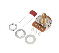ECSiNG 1 Set Kits Potentiomètre Guitare No Load 250K Pour Potentiomètres à Arbre 3/8" Compatible avec Fender Guitare Électrique