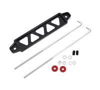 ECSiNG 1 Set Supports de Fixation Triangulaires à Cinq Trous Support Trous Support de Batterie de Voiture Support Retenue de Batterie de Voiture Support d'arrimage de Batterie Automobile, Noir
