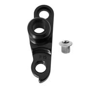 ECSiNG 1 Support de Dérailleur de Vélo en Alliage D'aluminium M12 X 1,5 Mm avec Vis Pièce de Rechange GH-187 Compatible avec Whyte Vélo pour Axe Traversant M12 X 1,5 Mm Noir