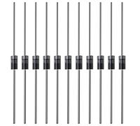 ECSiNG 100pcs 1N5819 Schottky Diodes 1A 40V Schottky Barrière Redresseur Diodes Composants Électroniques pour Panneau Solaire Chargeur Circuit Développement de Produits