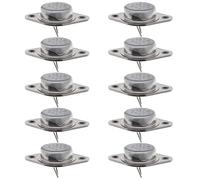 ECSiNG 10pcs 2N3055 Transistor de Puissance NPN 15A 100V 115W Transistor Haute Puissance NPN 2N3055 Transistors pour Circuits d'alimentation Série et Contrôleurs d'arrêt