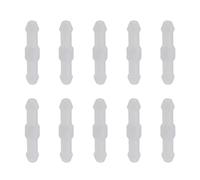 ECSiNG 10pcs Connecteur de Tuyau de Lave-Glace 2 Voies l- Type Adaptateur de Tuyau d'essuie-Glace Kit de Remplacement Raccords de Tuyauterie de Fluide Adaptés à Plupart des Voitures Blanc1