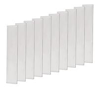 ECSiNG 10pcs Plaque de Soupape Compresseur d'air 65mm Plaque de Soupape Compresseur d'air en Acier Remplacement, 11x57mm