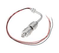 ECSiNG 1x Interrupteur De Niveau À Double Flotteur À Angle Droit Montage Latéral Acier Inox 122 mm Compatible avec Cuves Puisards Aquariums Hydroponie