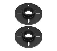 ECSiNG 2 Adaptateurs de Lot de Klaxon de Tweeter 100 Mm Filetage Interne 33,5 Mm Tête de Convertisseur D'ouverture 26 Mm pour Home Cinéma Fabrication Professionnelle Connecteur de Klaxon