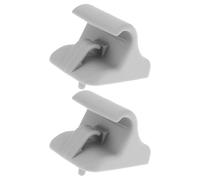 ECSiNG 2 Clips pour Pare-Soleil de Voiture 8523505100OM Compatible avec Hyundai I20 Getz 08-15 Gris