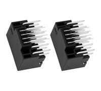 ECSiNG 2 Connecteurs d'alimentation PCIe HPWR 16 Broches 12 V pour Carte Graphique à Verrouillage Inversé Compatible avec ABIT Compatible avec Acer.