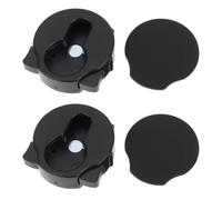 ECSiNG 2 Pack Verrou de Sangle Guitare Compatible avec Fender Clips Plastique Déverrouillage Rapide pour Boutons de Sangle; Compatible avec Fender et Compatible avec Gibson; pour Guitare