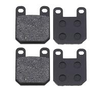 ECSiNG 2 paires de plaquettes de frein compatibles avec Peugeot Speedfight 2 Jetforce C-Tech Elyseo 50 Roues avant et arrière de moto électrique semi-métal 45 x 35 mm Diamètre du trou 25 mm